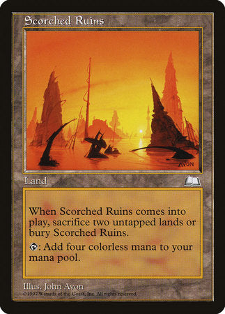 Scorched Ruins [Weatherlight] | Exor Games Summserside