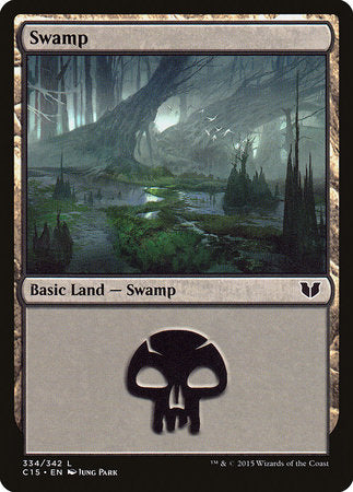 Swamp (334) [Commander 2015] | Exor Games Summserside