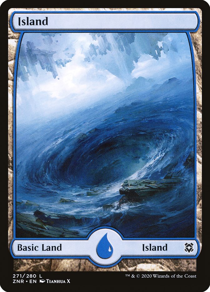 Island (271) [Zendikar Rising] | Exor Games Summserside