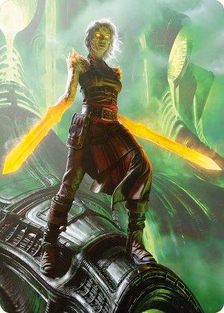 Nahiri, the Unforgiving Art Card [Phyrexia: All Will Be One Art Series] | Exor Games Summserside