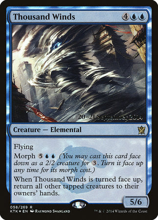 Thousand Winds [Khans of Tarkir Promos] | Exor Games Summserside