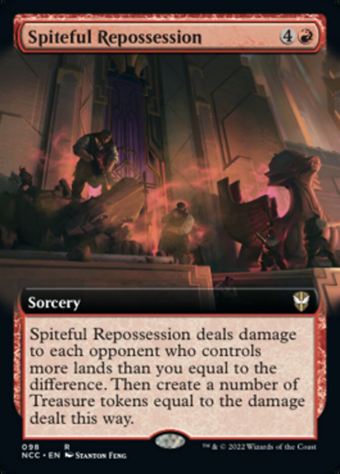 Spiteful Repossession (Extended Art) [Streets of New Capenna Commander] | Exor Games Summserside