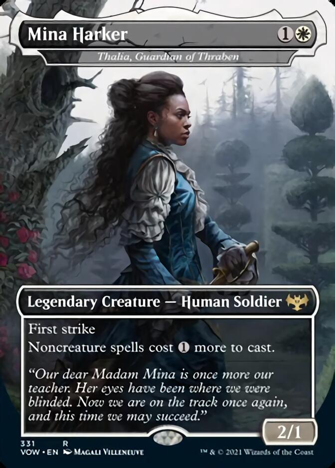 Thalia, Guardian of Thraben - Mina Harker [Innistrad: Crimson Vow] | Exor Games Summserside