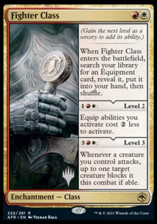 Fighter Class (Promo Pack) [Dungeons & Dragons: Adventures in the Forgotten Realms Promos] | Exor Games Summserside