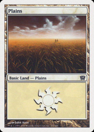 Plains (331) [Ninth Edition] | Exor Games Summserside