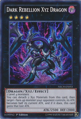 Dark Rebellion Xyz Dragon [NECH-EN053] Secret Rare | Exor Games Summserside