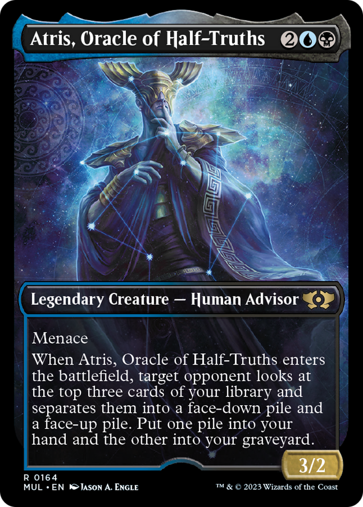 Atris, Oracle of Half-Truths (Halo Foil) [Multiverse Legends] | Exor Games Summserside