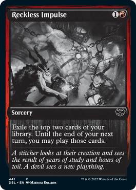 Reckless Impulse [Innistrad: Double Feature] | Exor Games Summserside