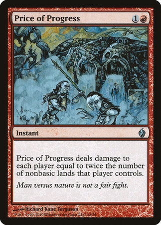 Price of Progress [Premium Deck Series: Fire and Lightning] | Exor Games Summserside