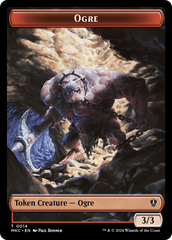 Soldier // Ogre Double-Sided Token [Murders at Karlov Manor Commander Tokens] | Exor Games Summserside