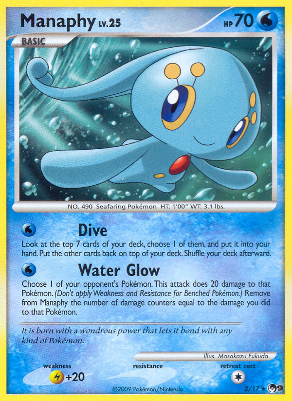 Manaphy (2/17) [POP Series 9] | Exor Games Summserside