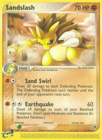 Sandslash (21/100) [EX: Sandstorm] | Exor Games Summserside