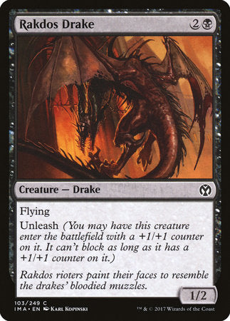 Rakdos Drake [Iconic Masters] | Exor Games Summserside