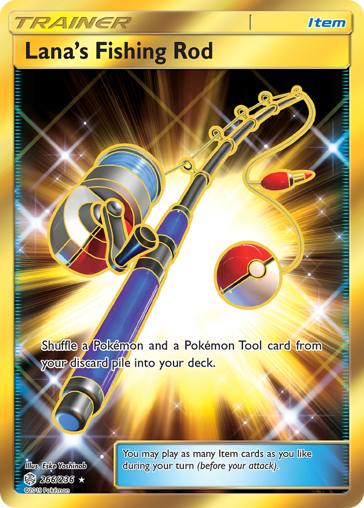 Lana's Fishing Rod (266/236) [Sun & Moon: Cosmic Eclipse] | Exor Games Summserside