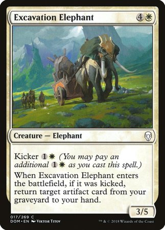 Excavation Elephant [Dominaria] | Exor Games Summserside