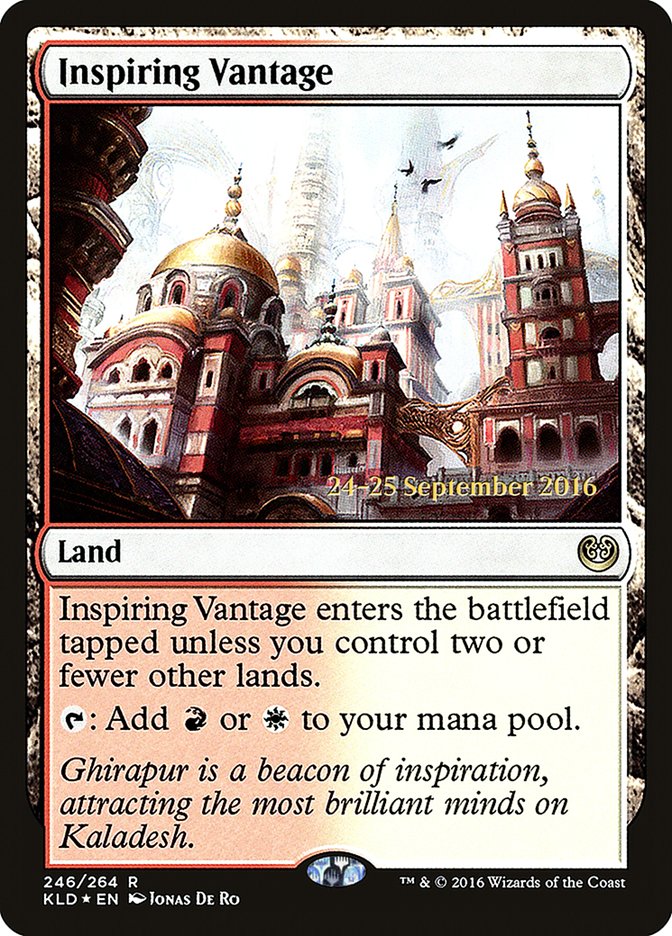 Inspiring Vantage  [Kaladesh Prerelease Promos] | Exor Games Summserside