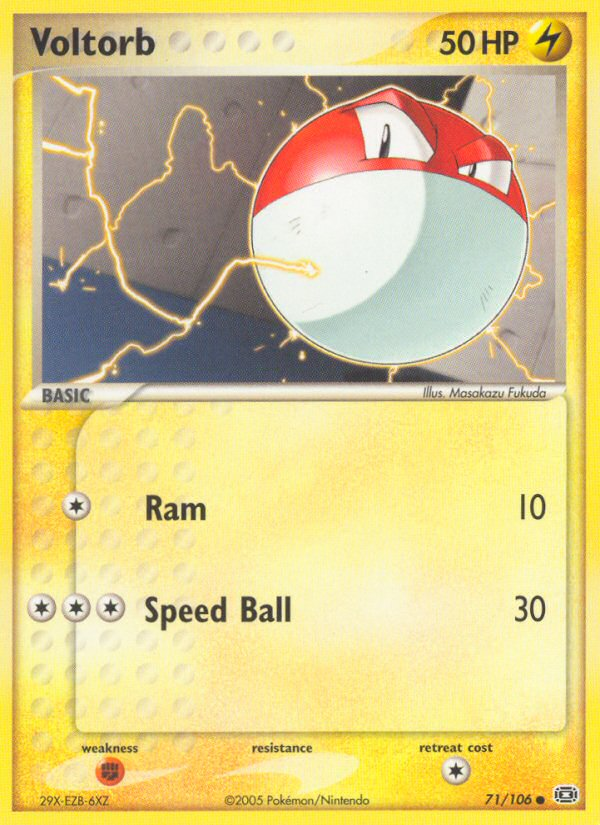 Voltorb (71/106) [EX: Emerald] | Exor Games Summserside