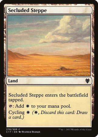 Secluded Steppe [Commander 2017] | Exor Games Summserside