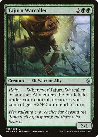 Tajuru Warcaller [Battle for Zendikar] | Exor Games Summserside