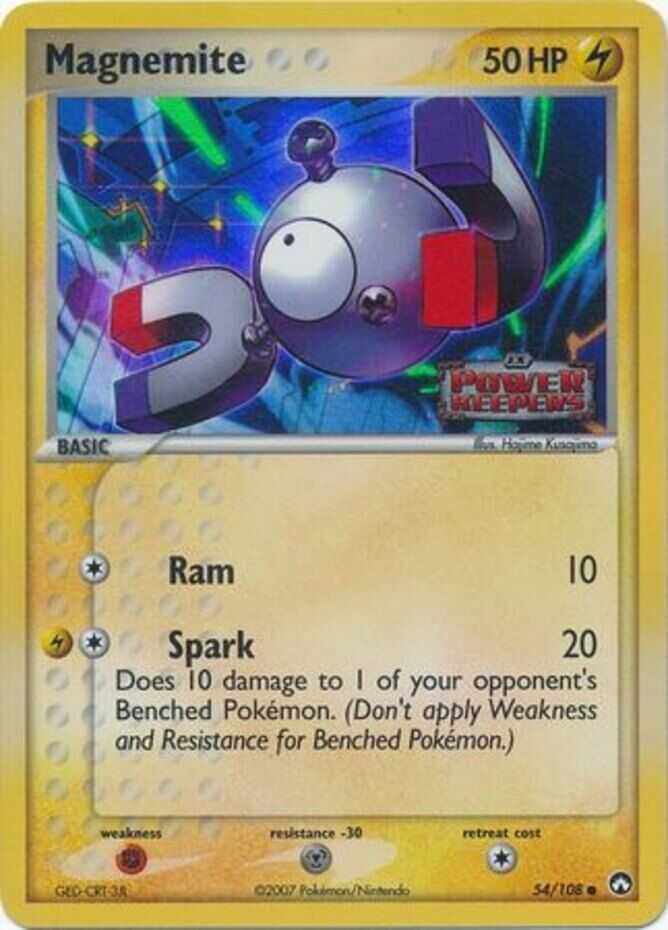 Magnemite (54/108) (Stamped) [EX: Power Keepers] | Exor Games Summserside