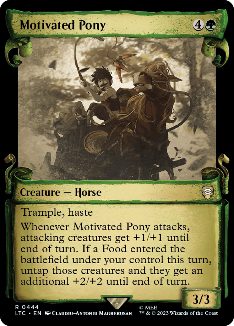 Motivated Pony [The Lord of the Rings: Tales of Middle-Earth Commander Showcase Scrolls] | Exor Games Summserside