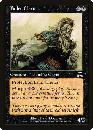 Fallen Cleric [Onslaught] | Exor Games Summserside