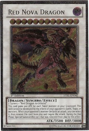 Red Nova Dragon [STBL-EN042] Ultimate Rare | Exor Games Summserside