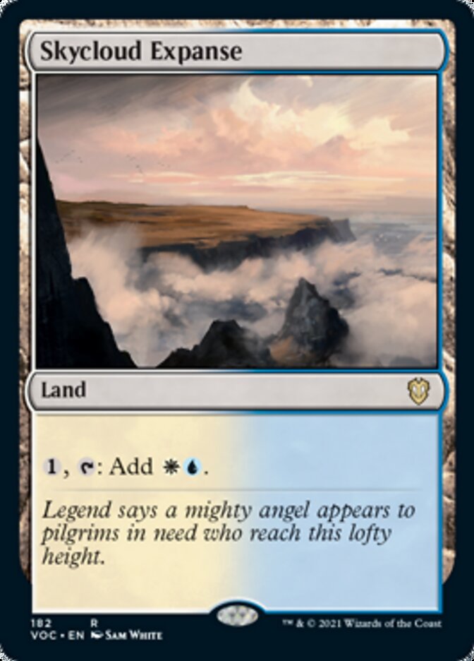 Skycloud Expanse [Innistrad: Crimson Vow Commander] | Exor Games Summserside