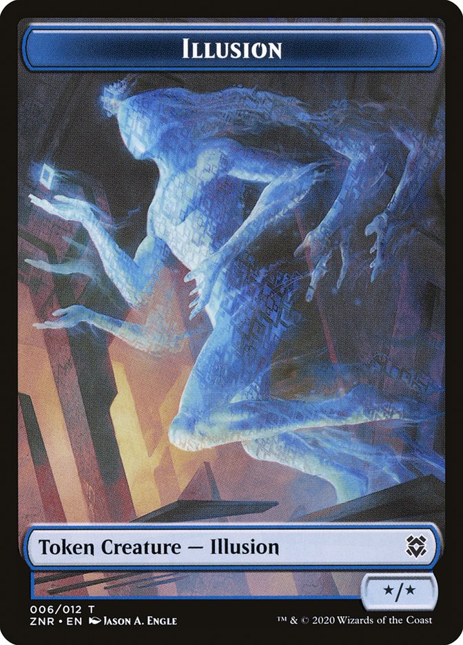 Illusion Token [Zendikar Rising] | Exor Games Summserside