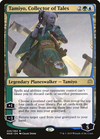 Tamiyo, Collector of Tales [War of the Spark] | Exor Games Summserside