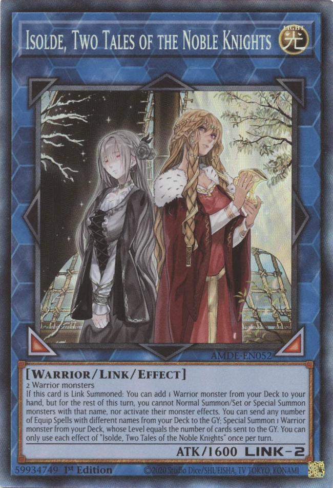 Isolde, Two Tales of the Noble Knights [AMDE-EN052] Collector's Rare | Exor Games Summserside