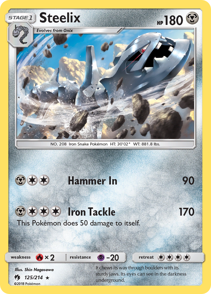 Steelix (125/214) [Sun & Moon: Lost Thunder] | Exor Games Summserside