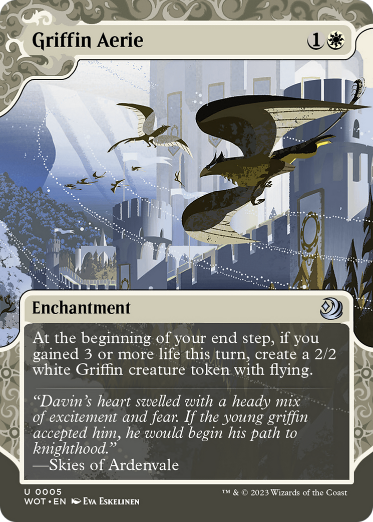 Griffin Aerie [Wilds of Eldraine: Enchanting Tales] | Exor Games Summserside