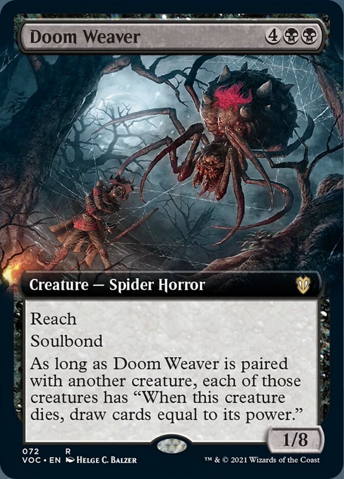 Doom Weaver (Extended) [Innistrad: Crimson Vow Commander] | Exor Games Summserside