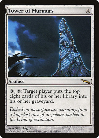 Tower of Murmurs [Mirrodin] | Exor Games Summserside