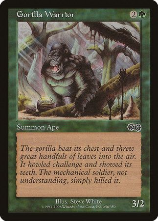 Gorilla Warrior [Urza's Saga] | Exor Games Summserside