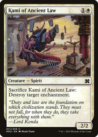 Kami of Ancient Law [Modern Masters 2015] | Exor Games Summserside