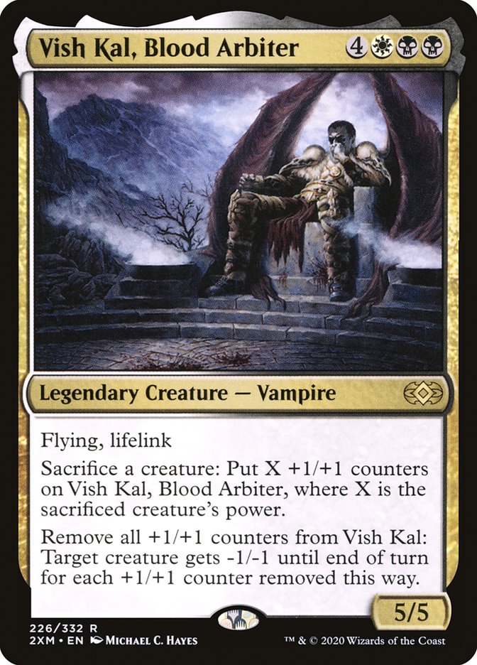 Vish Kal, Blood Arbiter [Double Masters] | Exor Games Summserside