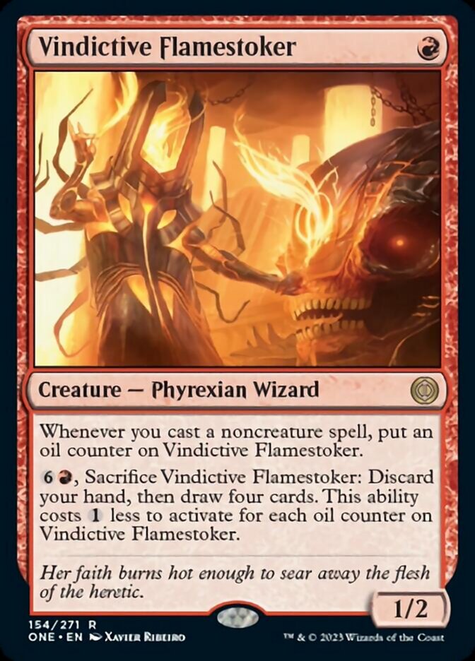 Vindictive Flamestoker [Phyrexia: All Will Be One] | Exor Games Summserside