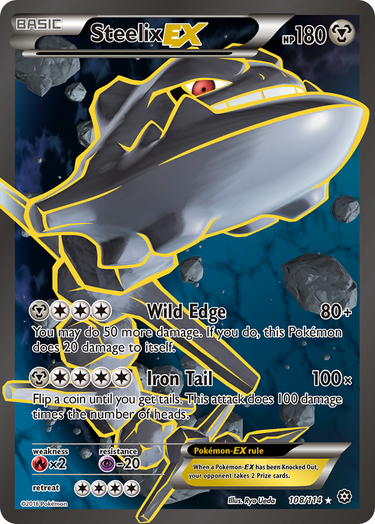 Steelix EX (108/114) [XY: Steam Siege] | Exor Games Summserside