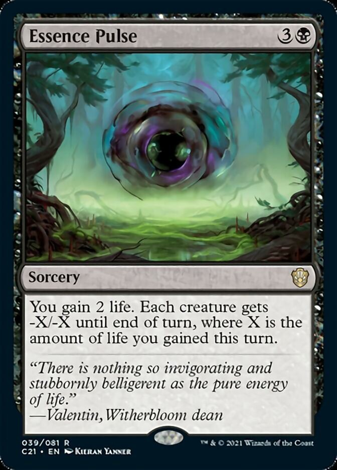Essence Pulse [Commander 2021] | Exor Games Summserside