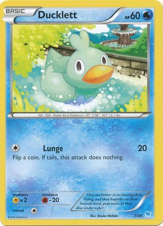 Ducklett (7/30) [XY: Trainer Kit 3 - Suicune] | Exor Games Summserside