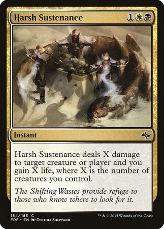 Harsh Sustenance [Fate Reforged] | Exor Games Summserside