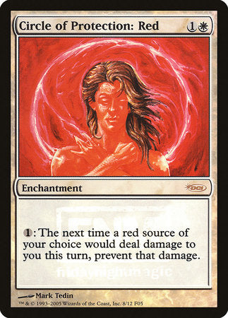 Circle of Protection: Red [Friday Night Magic 2005] | Exor Games Summserside