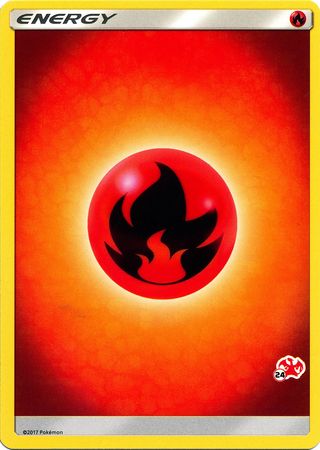 Fire Energy (Charizard Stamp #24) [Battle Academy 2020] | Exor Games Summserside