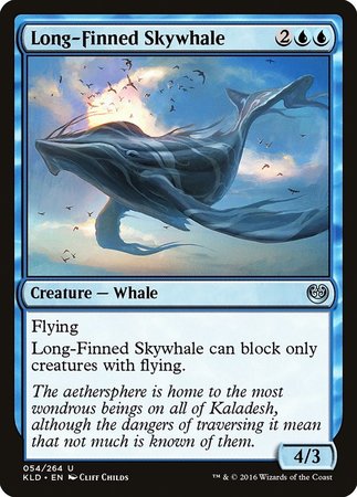 Long-Finned Skywhale [Kaladesh] | Exor Games Summserside