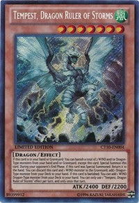 Tempest, Dragon Ruler of Storms [CT10-EN004] Secret Rare | Exor Games Summserside