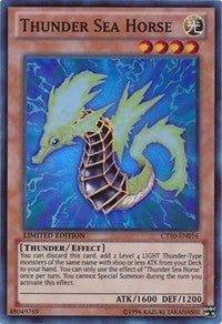 Thunder Sea Horse [CT10-EN016] Super Rare | Exor Games Summserside