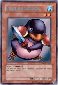 Penguin Soldier (Blue) [DL09-EN002] Rare | Exor Games Summserside