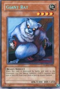 Giant Rat (Blue) [DL09-EN005] Rare | Exor Games Summserside